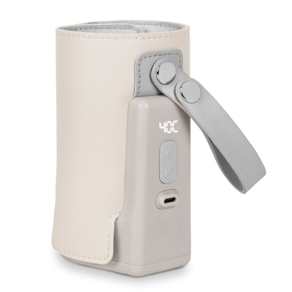 Lionelo prenosni grejač za flašice, Beige Sand