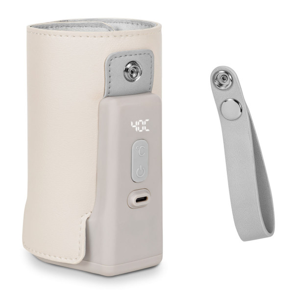 Lionelo prenosni grejač za flašice, Beige Sand