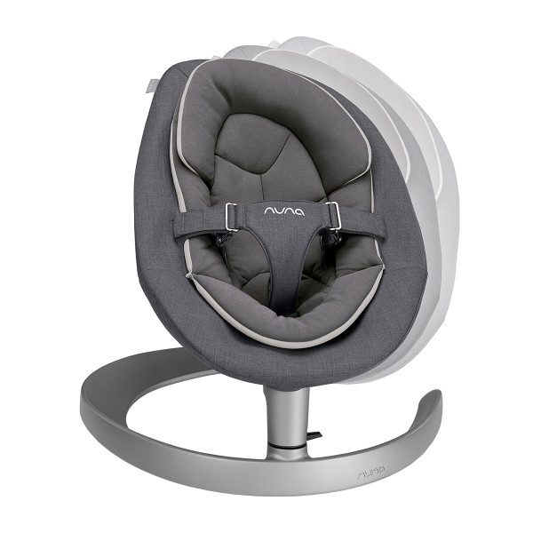 Nuna njihalica Leaf Grow sa igračkama, Granite