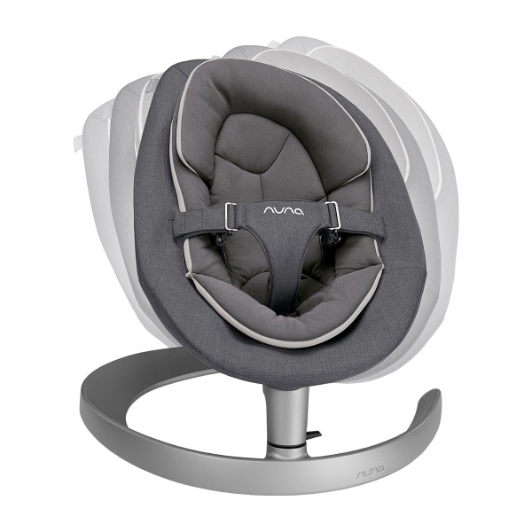 Nuna njihalica Leaf Grow sa igračkama, Granite