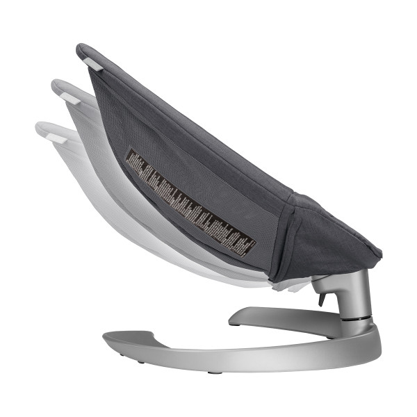 Nuna njihalica Leaf Grow sa igračkama, Granite