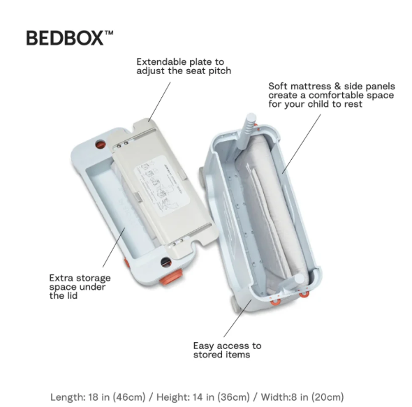 Stokke kofer/putni krevet Jet Kids Bedbox