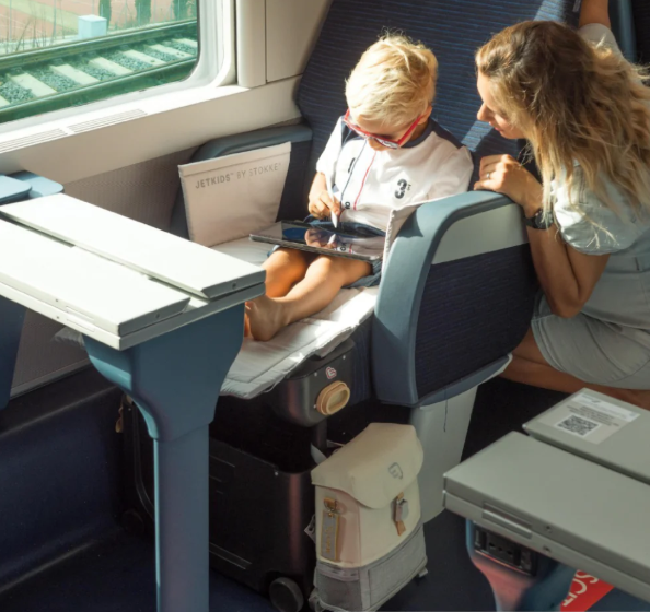 Stokke kofer/putni krevet Jet Kids Bedbox