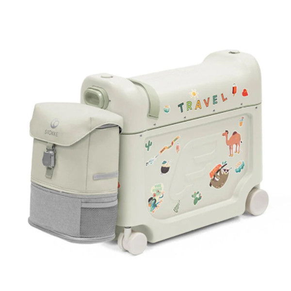 Stokke putni krevet/kofer, SeaGreen