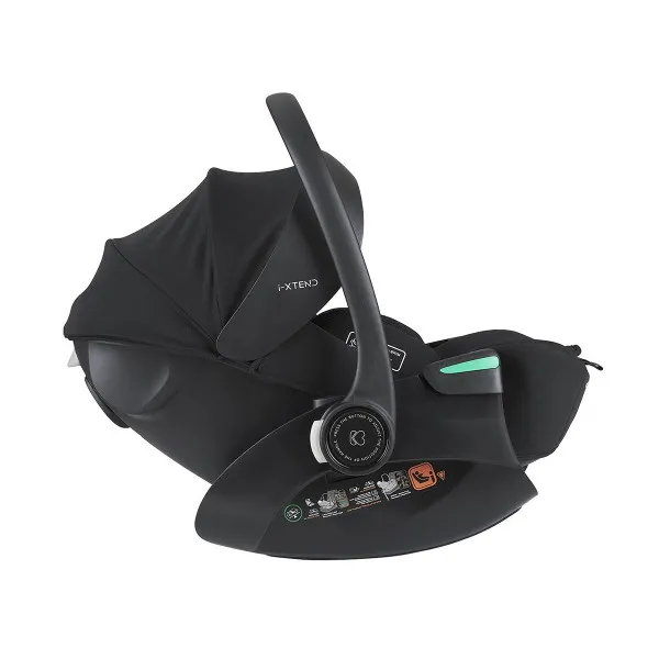 Kikka Boo auto sedište i-Xtend Black 40-87cm