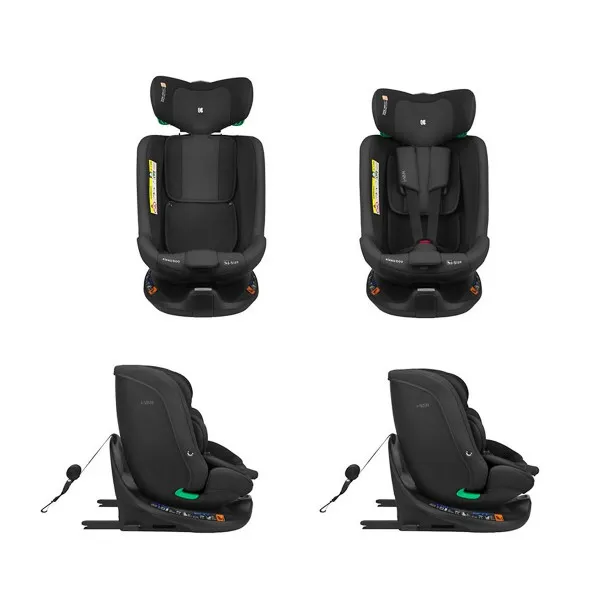 Kikka Boo auto sedište i-Van ISOFIX Black 40-150cm