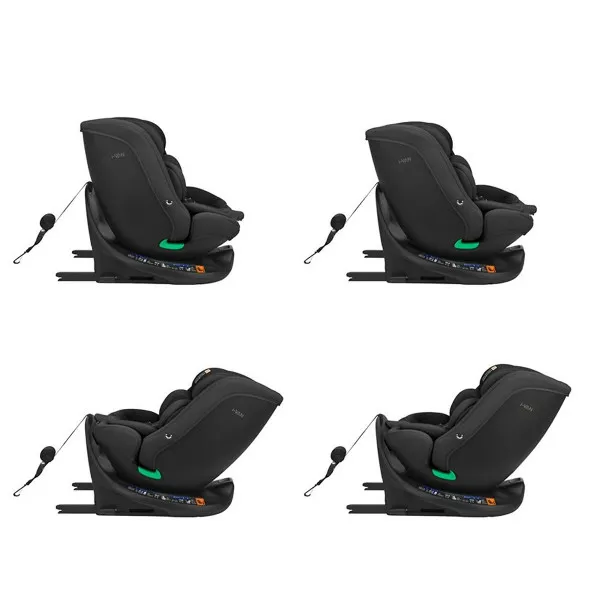 Kikka Boo auto sedište i-Van ISOFIX Black 40-150cm