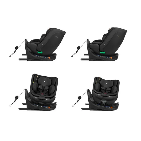 Kikka Boo auto sedište i-Van ISOFIX Black 40-150cm