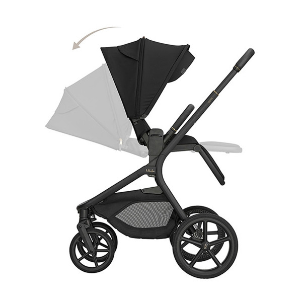 Kikka Boo kolica Goya 2u1 Platinum Noir