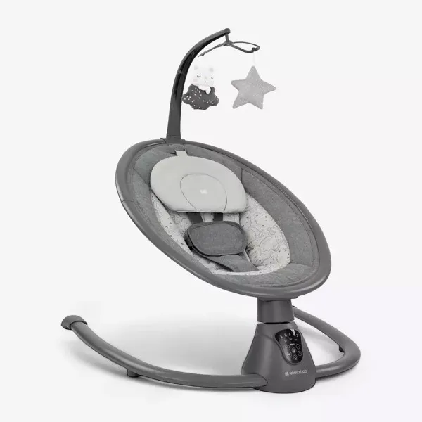 Kikka Boo njihalica Twiddle Side to Side Grey