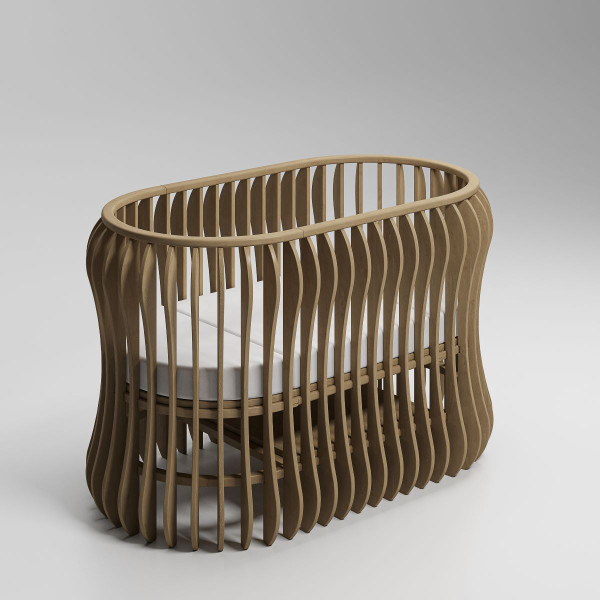 Sol Baby krevetac Maria, bukva 141,5x84x90,5