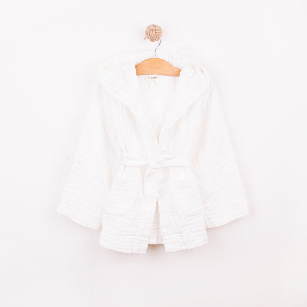 Cigit muslin bade-mantil, 2-6