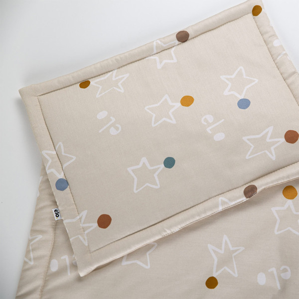 Elo. posteljina, 80x100cm/35x45cm