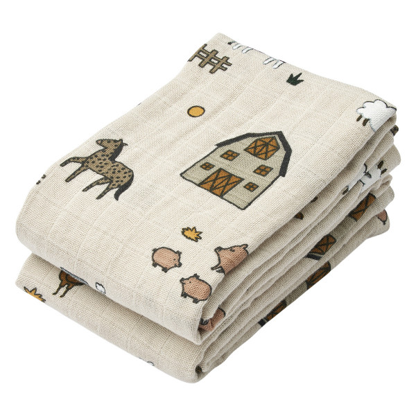 Liewood muslin pelena 2/1, 65x65cm