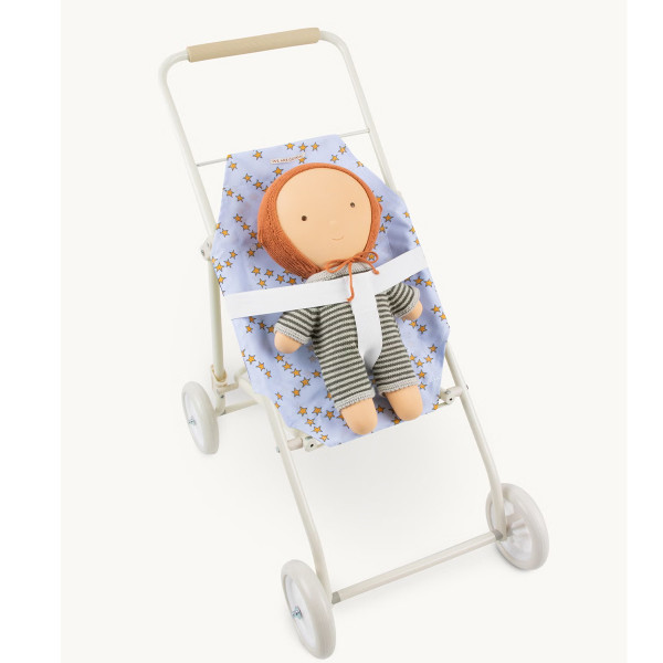 Gommu kolica za lutke, 13x8cm