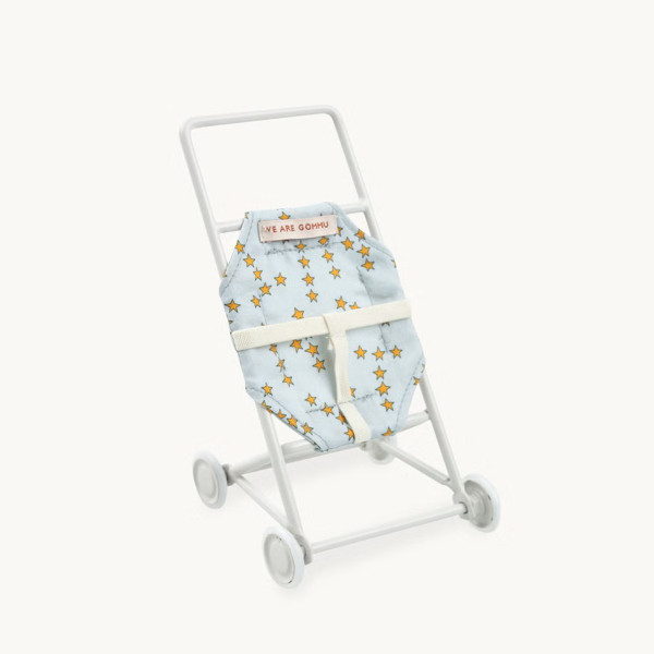 Gommu kolica za lutke, 13x8cm