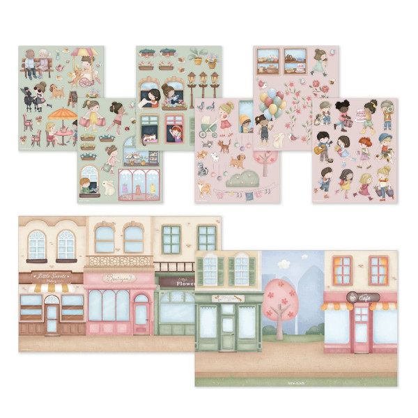 Little Dutch knjiga sa nalepnicana