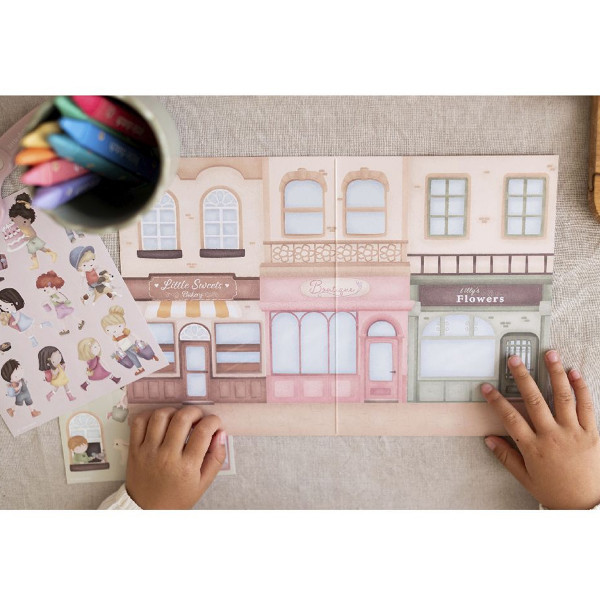 Little Dutch knjiga sa nalepnicana