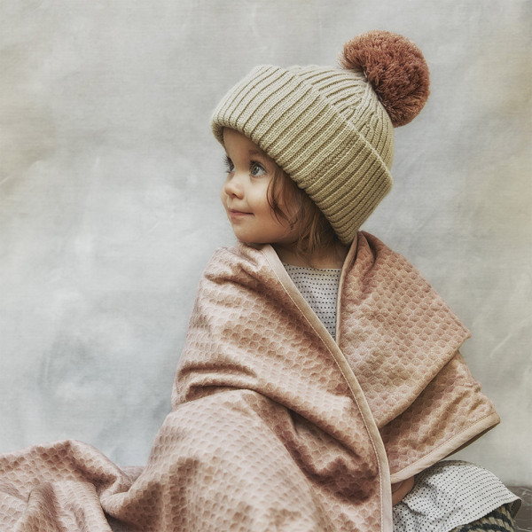 Elodie Details prekrivač pliš,Turquoise Nouveau