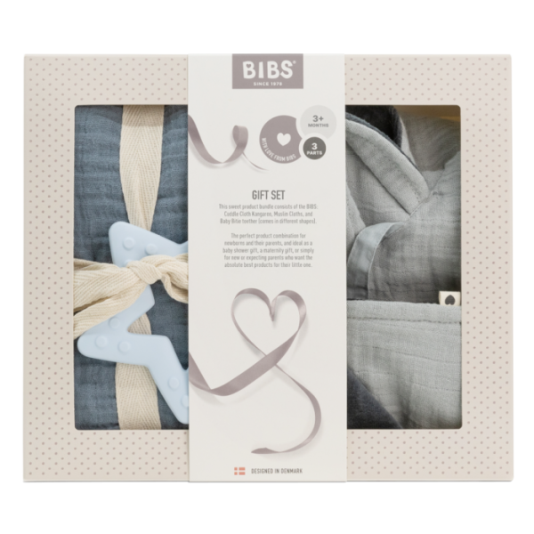 Bibs set 3/1, Baby Blue