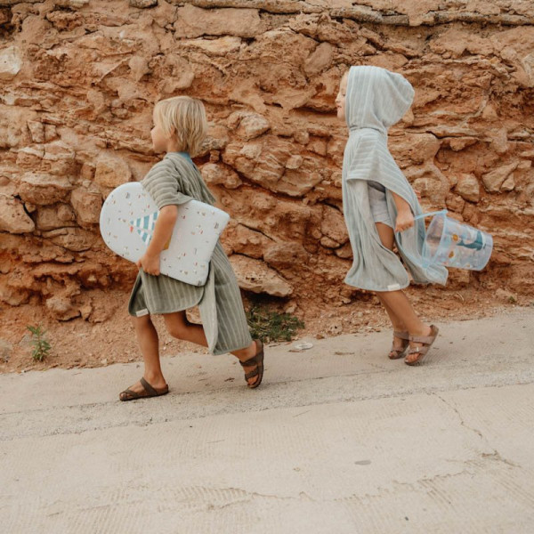 Little Dutch pončo Olive 1g+,60x60cm