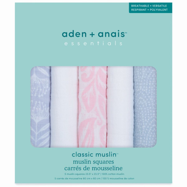 Aden and Anais tetra pelena 5/1, 60x60cm