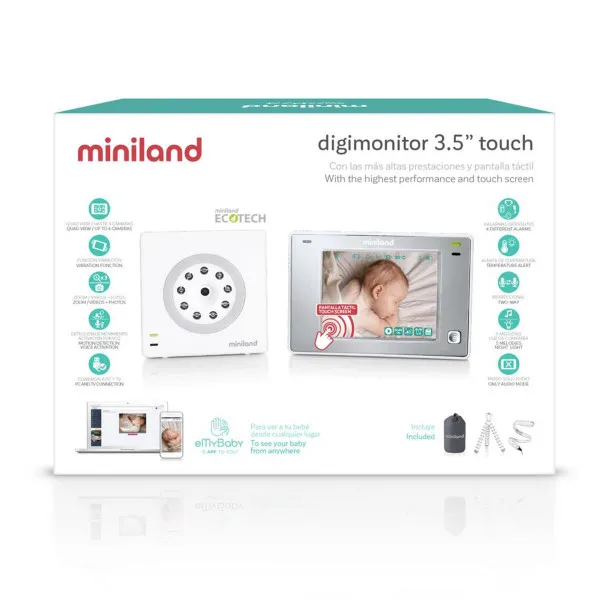 Miniland bebi alarm digimonitor 3,5'' touch