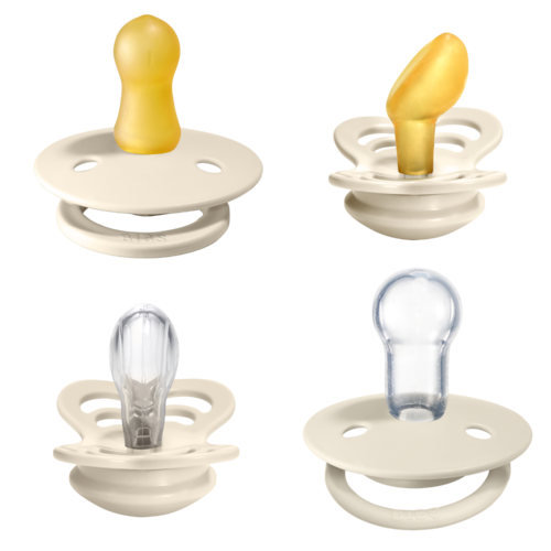 Bibs set varalica Try it Ivory, 0-6m