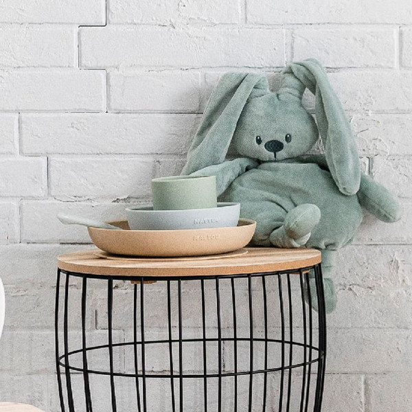 Nattou silikonski set za hranjenje, 4/1