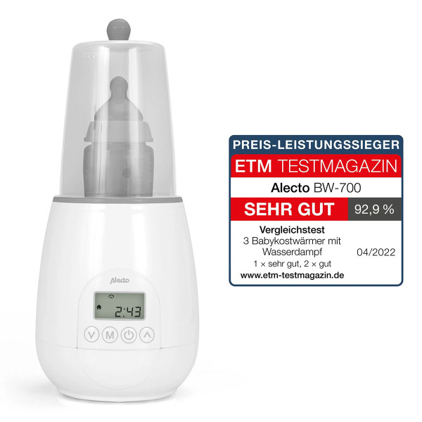 Alecto grejač  za flašice