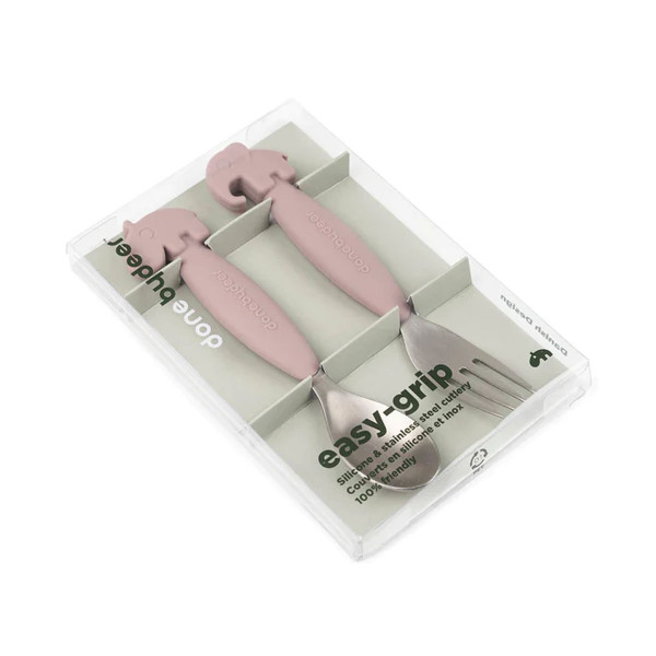 Done By Deer pribor za jelo Deer Friends, Powder Pink