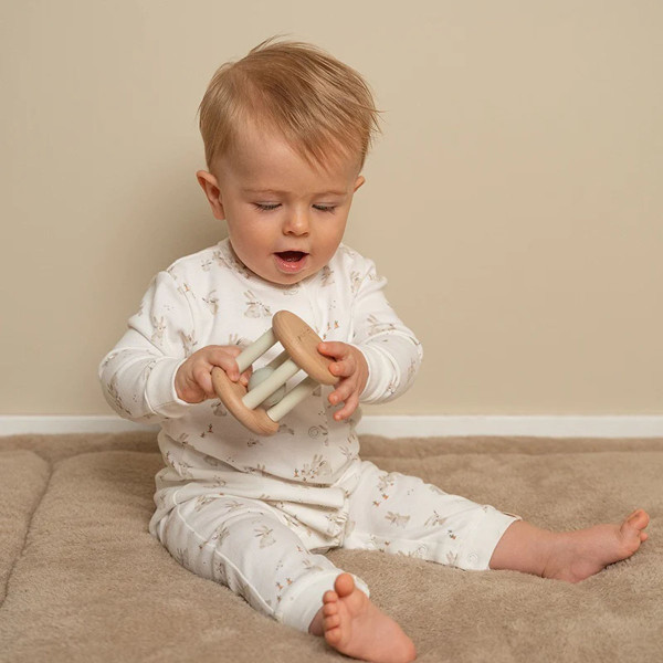 Little Dutch drveni valjak zvečka Bunny