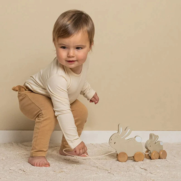 Little Dutch drvena igračka napovlačenje Bunny