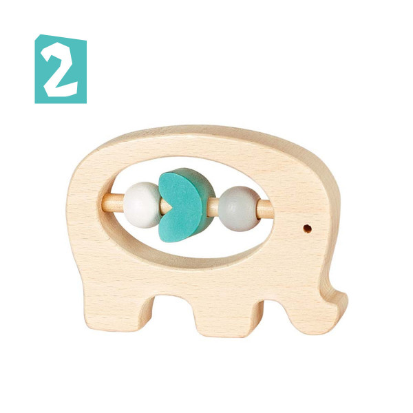 Lule zvečka jednorog/slon/ptica