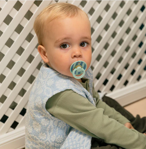 Bibs varalica Nordic Mint & Petrol, 0-6m