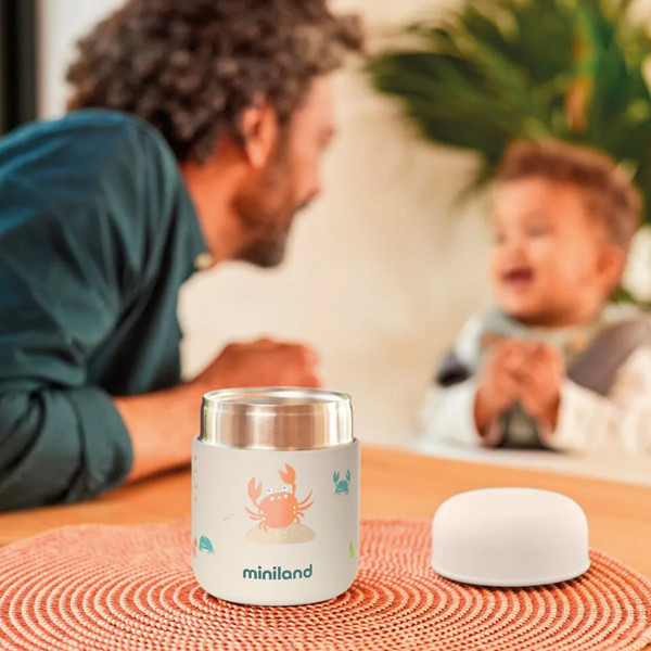 Miniland termos za hranu Mini Crab, 280ml