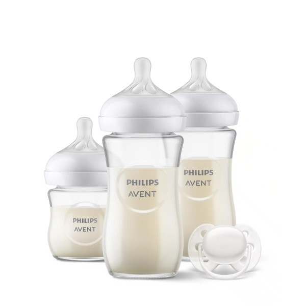 Avent set staklenih flašica Natural