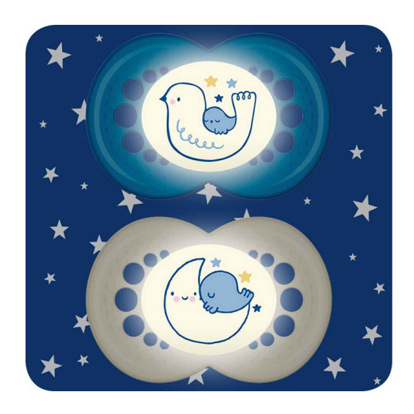 Mam varalica night silikon 2/1, 6m+