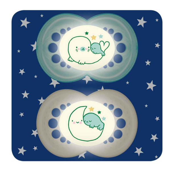 Mam varalica night silikon 2/1, 6m+