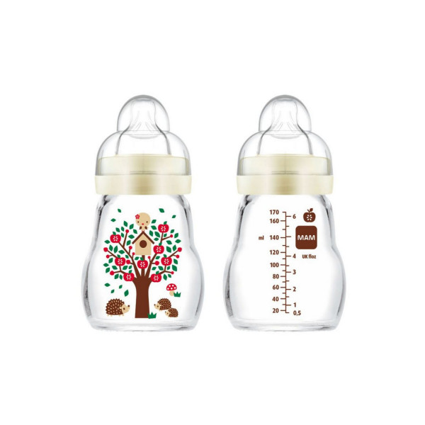 Mam staklena flašica feel good170ml, 0m+