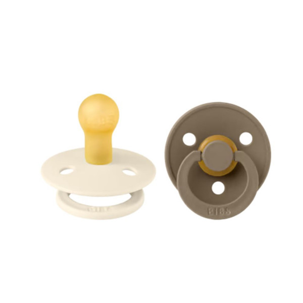 Bibs varalica Ivory & Dark Oak 0-6m