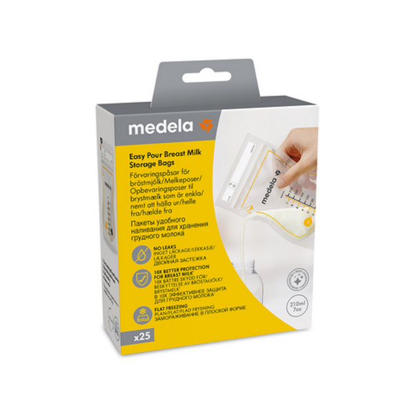 Medela kesice za čuvanje mleka 210ml, 25kom