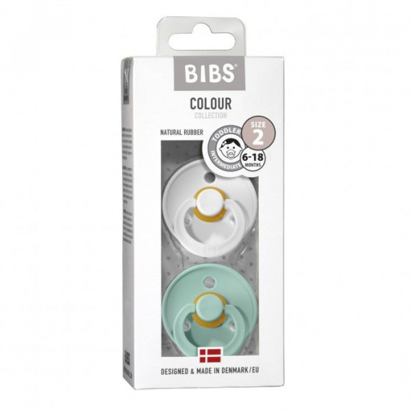 Bibs varalica White & Mint, 6-18m