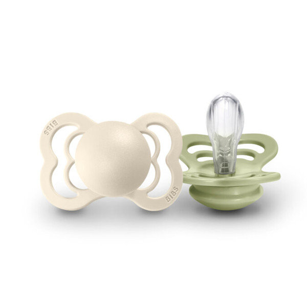 Bibs varalica Suprime SiliconeSage˛& Ivory, 0-6m