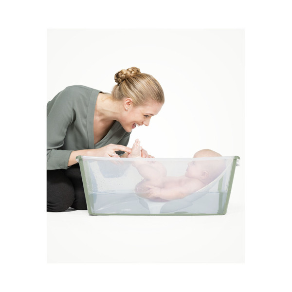 Stokke kadica Flexi Bath, Transparent Green