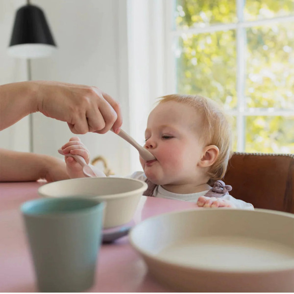 Bibs set za jelo Blush