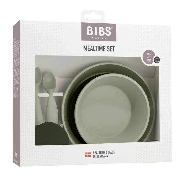 Bibs set za jelo Sage